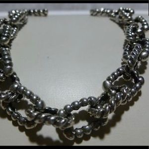 Dian Malouf twisted chain necklace